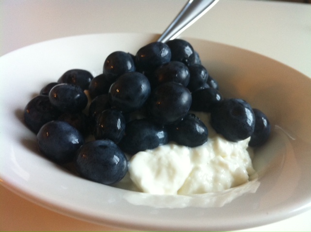 blueberry cottage cheese