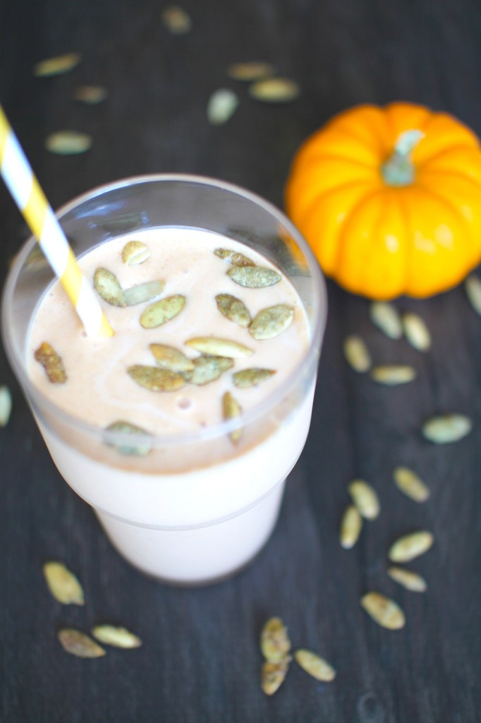 creamy freezy pumpkin smoothie