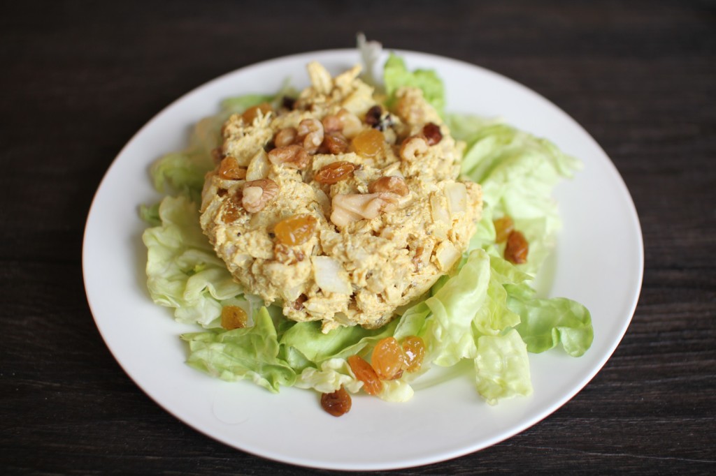 Golden Curry Chicken Salad