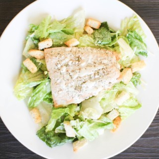 Caesar Salmon Salad