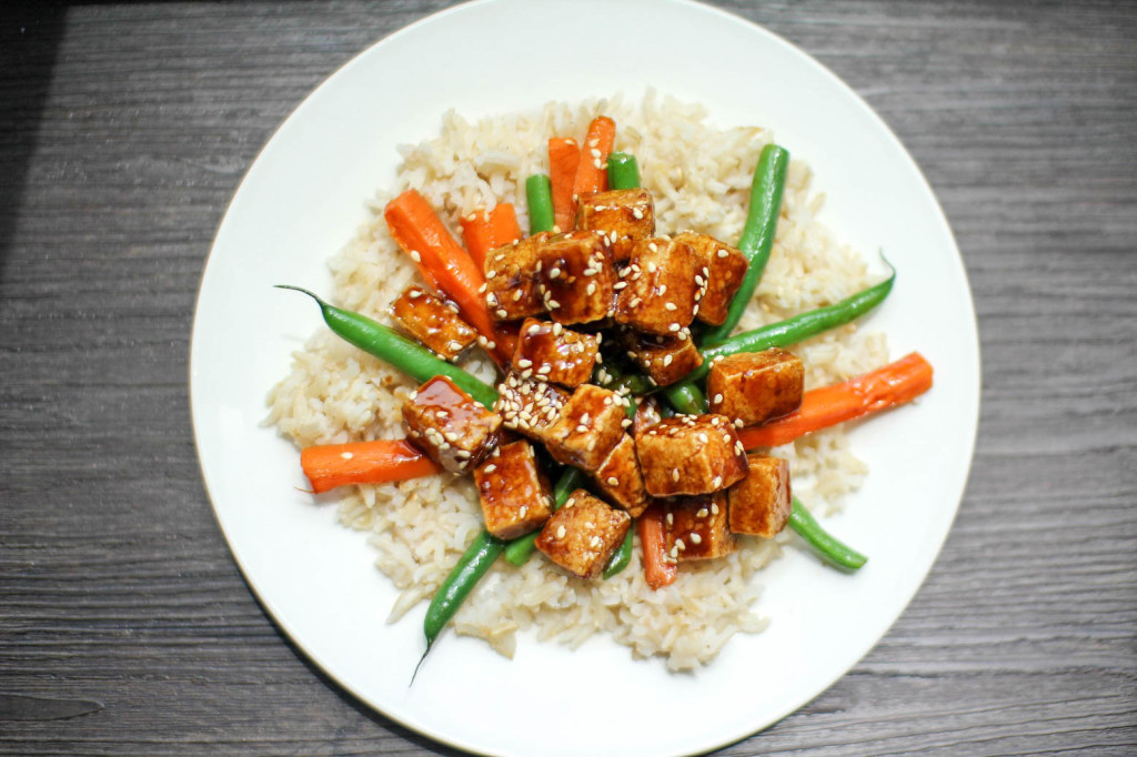 Crunchy Tofu stirfry