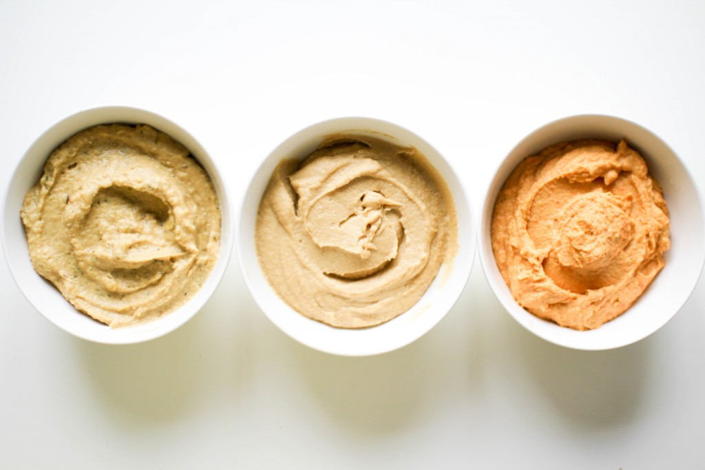 Recipe Righters hummus trio