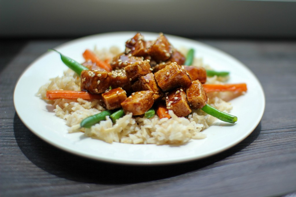 sesame tofu stirfry