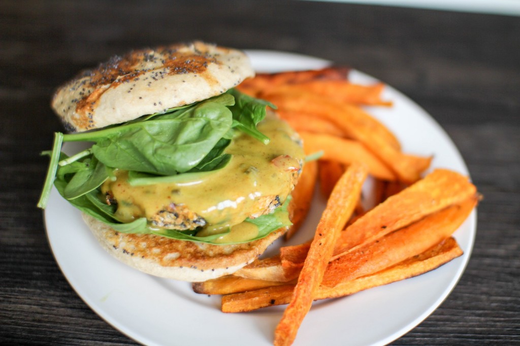 Garden Burger with Sweet Potato- Recipe Righter