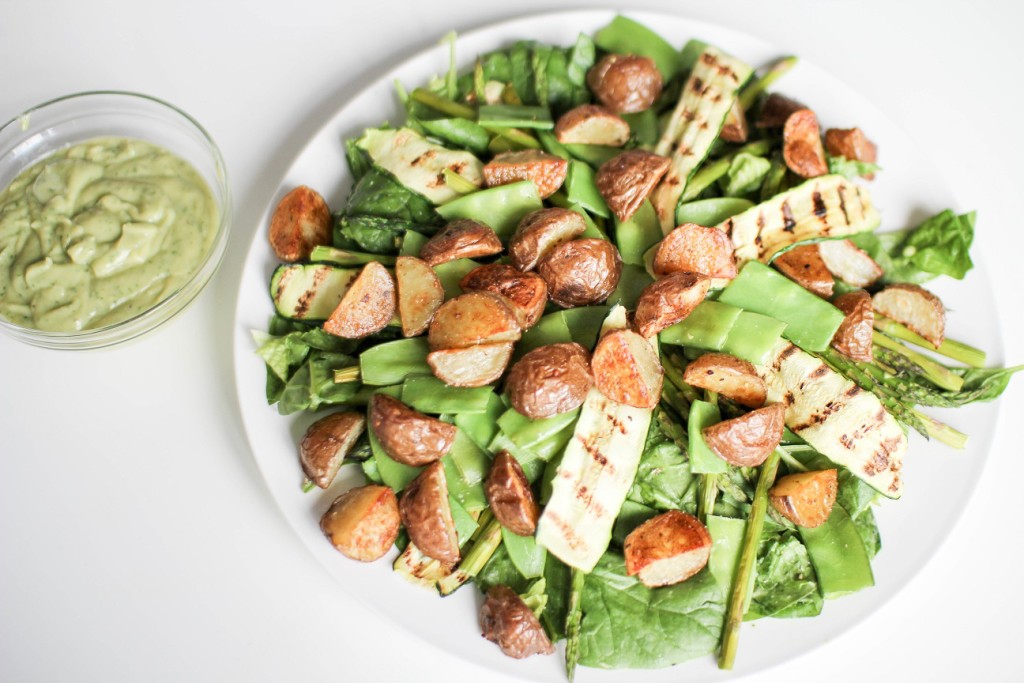 Magic Green Salad and dressing- Recipe Righter