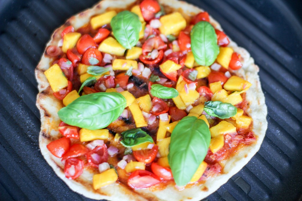 Tomato Mango Flatbread