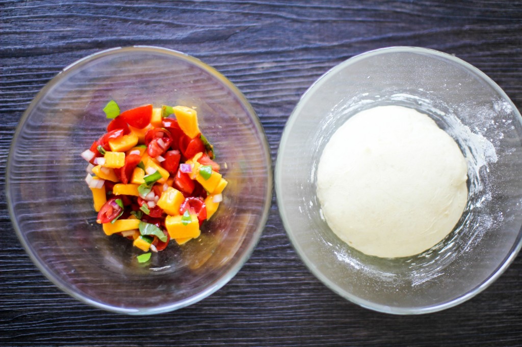 Tomato Mano Flatbread Ingredients