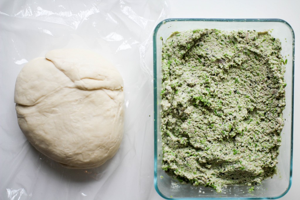 Vegan Ravioli filling and Dough