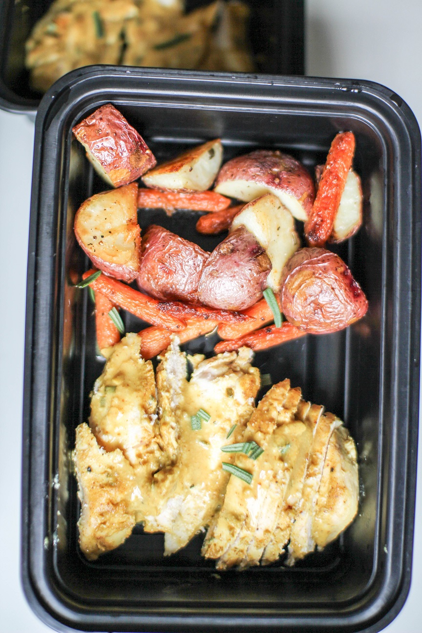 Chicken and vegetables meal prep- Recipe Righter