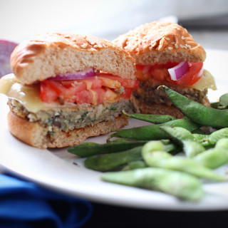 Meatless Mushroom Burgers