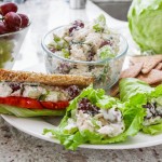 light chicken salad sandwich