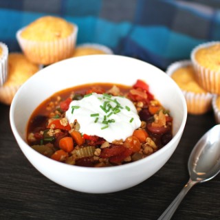 Tricked-out Turkey Chili