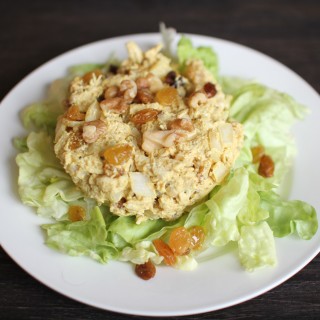 Golden Curry Chicken Salad