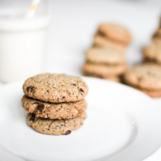 Mocha Oat Cookies