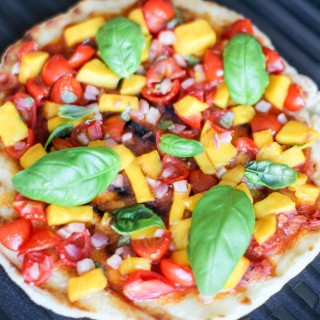 Tomato Mango Flatbread